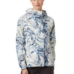 Helly Hansen grey/blue loke shell jacket size L